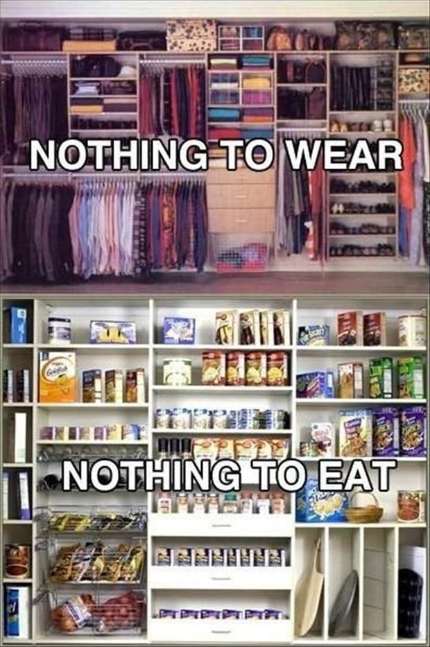 Nothing-to-wear-nothing-to-eat